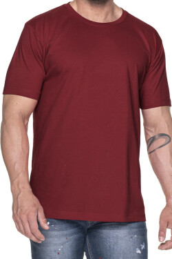 Pánske tričko T-shirt Heavy 21172 kaštanové 2XL
