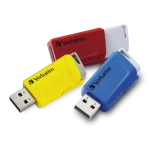 Verbatim Store 'n' Click 16GB (3ks) / 3x Flash disk / USB-A 3.2 Gen 1 / čítanie: až 80MBs / zápis: až 25MBs (49306)