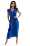 Dámske šaty 367-3 YANA - NUMOCO královská modrá M