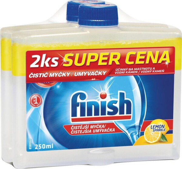 Finish čistič umývačky riadu DUO Lemon