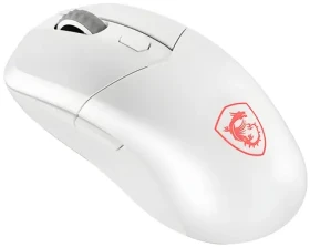 MSI Versa 300 Wireless biela / Herná optická myš / 8000 DPI / 6 tlačidiel / USB-C / BT 5.3 / RGB (S12-4301440-CLA)