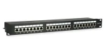 Equip / Patch panel / 24x RJ-45 / Cat5e / FTP / 1U / 19" (327425)