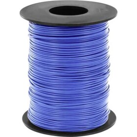 BELI-BECO L125BL25 opletenie / lanko, 1 x 0.25 mm², modrá, 25 m; L125BL25