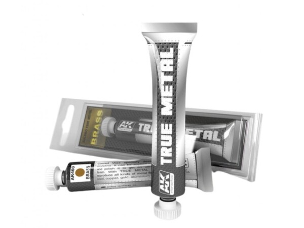 AK Interactive AK460 True Metal Brass 20 ml
