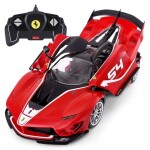 RASTAR Auto na diaľkové ovládanie R / C Ferrari FXX-K Rastar 1:18 červené