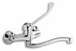 NOVASERVIS - Drezová batéria 150 mm lekárska páka Metalia 55 chróm 55070L,0