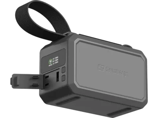 Sandberg Survivor Powerbanka čierna / 40000 mAh / PD 100W / svietidlo / 2x USB-C 1x USB-A (421-14)