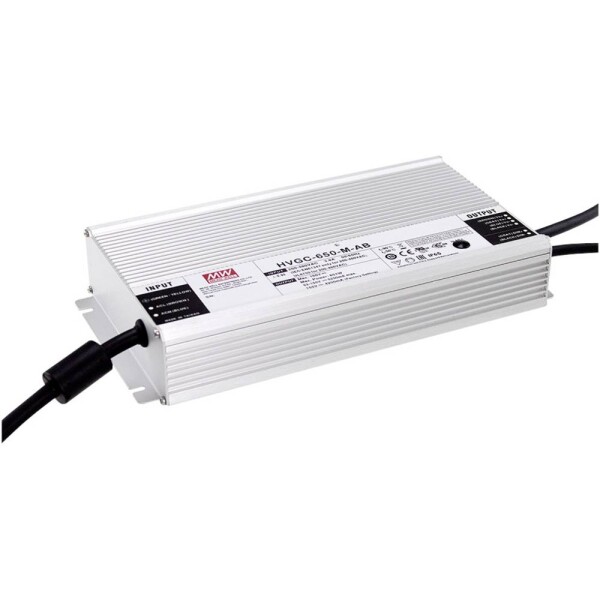 MEAN WELL HVGC-650-U-AB LED driver konštantný výkon 649.6 W 11.2 - 14 A 24 - 58 V/DC nastaviteľný, stmievateľný, PFC spínacie obvod, ochrana proti prepätiu,; HVGC-650-U-AB