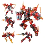 QMAN Roaring Flame God General 41305 sada 4 v 1