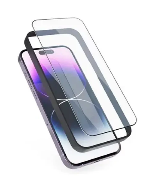 Epico Edge to Edge Glass - 2 pack Ochranné sklo pre Apple iPhone 15/s inštalačným rámčekom (81112151300001)
