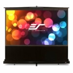 ELITE SCREENS Plátno stojan teleskopický od podlahy nahor 60" (4:3) / 91.4x121.9 cm (F60NWV)