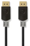 Nedis DisplayPort kábel antracit / Kábel DisplayPort / 4K 60Hz / 2 m (CCBW37000AT20)