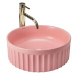 REA - Umývadlo na dosku DUO Sweet Pink Matt REA-U3606