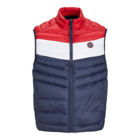 Jack&Jones Jjespring Tielko Noos M 12258457NavyBlazerWHITE/TRUEREDBLOC M