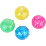 Sparkys Antistresový mačkací Trblietavý Vodný Míč 7 cm