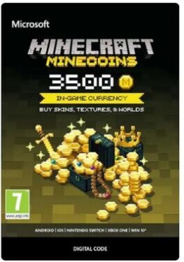 XONE Minecraft - Virtuálna mena - 3500 mincí (ESD) / Elektronická licencia / Herná mena (LGS-00002)