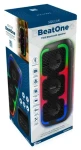 BeatOne SQ1009 čierna / Karaoke reproduktor / 45W / BT 5.3 / FM rádio / USB-C / LED podsvietenie (SQ1009)