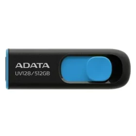 ADATA AUV128 512GB modrá / USB 3.2 / USB-A / čítanie až 100 MB/s (AUV128-512G-RBE)
