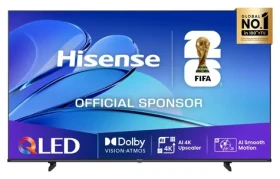43" Hisense 43E7Q čierna / Televízor / QLED / 4K UHD / VIDAA / Wi-Fi / DVB-T2/S2/C / 14W repro (43E7Q)