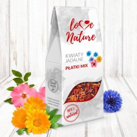 Jedlé kvety mix 10 g 100% prírodný - Love Natur - Love Nature - Love Nature