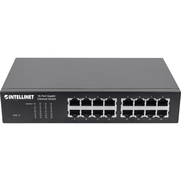 Intellinet 561068 sieťový switch 16 portů 1 GBit/s; 561068