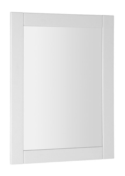 AQUALINE - FAVOLO zrkadlo v ráme 60x80cm, biela mat FV060