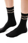 Dámske vzorované ponožky 099 černá 35-37