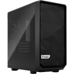 Fractal Design Meshify 2 Mini TG Dark Tint čierna / Micro-ATX / 2x USB-A 3.2 / 1x USB-C 3.2 / bez zdroja / prach filtre (FD-C-MES2M-01)