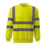 Unisex mikina HV Essential (fluorescenčná žltá) M