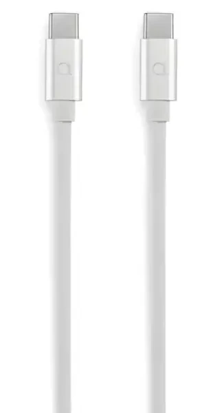 Aiino dátový kábel USB-C - USB-C nylon 1,2 m / Dátový kábel / USB-C (M) / USB-C (M) (AICBC2BRN)