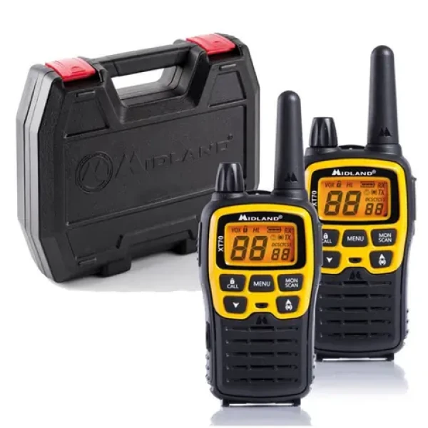 Midland XT70 Adventure / 2x vysielačka / LCD / dosah až 12km / 24 kanálov (150220077033)