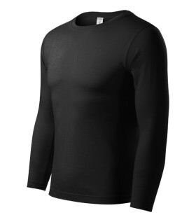 Tričko Progress LS unisex čierne M