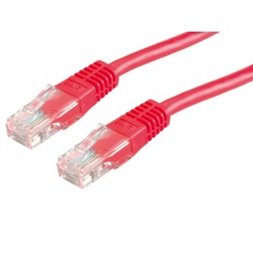 Secomp S1727 RJ45 sieťové káble, prepojovacie káble CAT 6 U/UTP 7.00 m červená (jasná) netienený 1 ks; S1727
