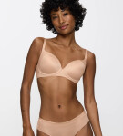 BODY MAKE-UP SOFT TOUCH - hladká podprsenka s ľahkými vypchávkami a kosticami Triumph NEUTRAL BEIGE 80C
