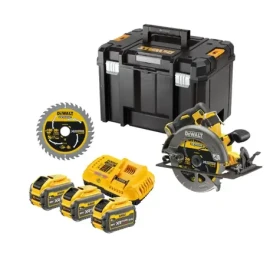 DeWalt DCS578NTA / Aku kotúčová píla / 54 V / kotúč 190mm / 3x 5.0Ah + nabíjačka + kufor (DCS578NTA)