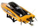 Mamido Motorový čln na diaľkové ovládanie R/C ARTR SR 80 PRO žltý
