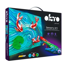 OKTO SENSORY ART umelecká sada "Koi kapor" 30x40 cm, OKTO, W034370