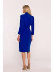 Dámske šaty S415 Royal Blue - Stylove XXL Královská modř