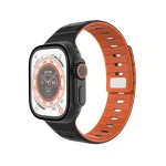 FIXED Magnetický remienok Silicone Magnetic Strap pre Apple Watch 44/45/46/49mm čierny (FIXMST2-434-BK)