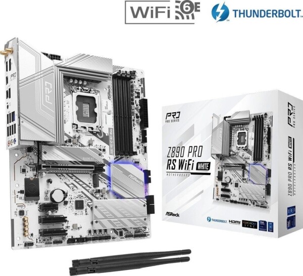 ASRock Z890 Pro RS WiFi White Z890