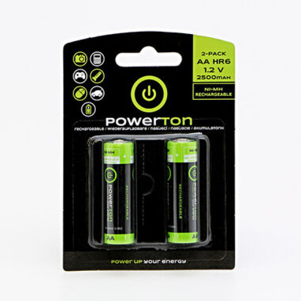 Powerton Nabíjací Batéria AA 2500mAh 1.2V 2ks (AB003WPNAAB2)