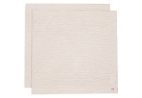 Jollein Plienky zavinovacie 2ks 115x115 cm Miffy Stripe Biscuit / Rozmery 115 x 115 cm / 2 ks (535-852-68007)