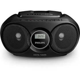 Philips AZ215 čierna / Rádio / FM / CD (AZ215B)