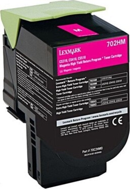 Lexmark LEXMARK Kaseta z tonerem LEXMARK 702HM Magenta 70C2HM0