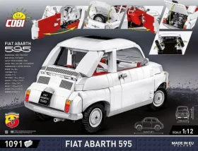 Cobi 24354 Fiat 500 Abarth