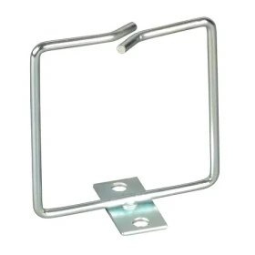 EFB Krúžok na káble 80x80 mm / Krúžok na káble / pre 19" rozvádzač / oceľ / hliníková (699991.3)