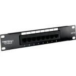 Trendnet TC-P08C6 čierny / Patch panel / 8 portov / Cat6 netienený / 10" (TC-P08C6)