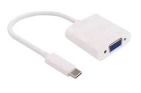 MicroConnect adaptér USB-C (M) - VGA (F) 0.2m biela (USB3.1CVGAW)