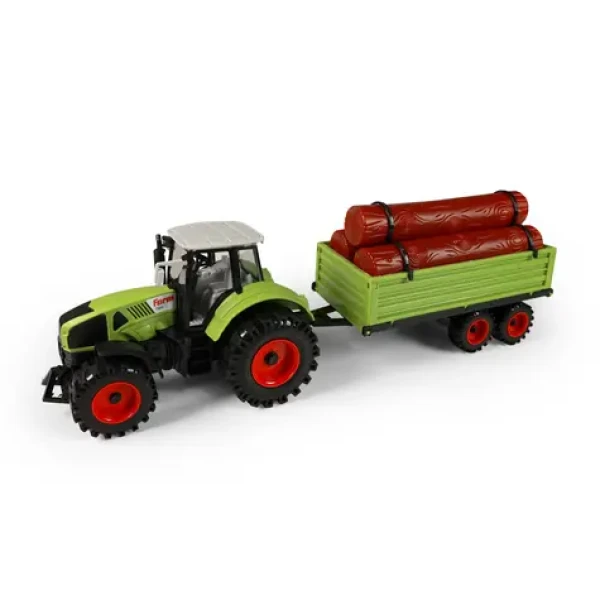 Rappa Traktor s prívesom na drevo 45 cm