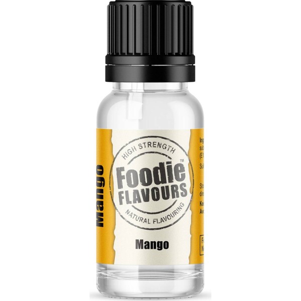Prírodná koncentrovaná aróma 15 ml mango - Foodie Flavours - Foodie Flavours